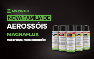 A nova família de aerossóis Magnaflux | Maior conteúdo por lata, menor desperdício