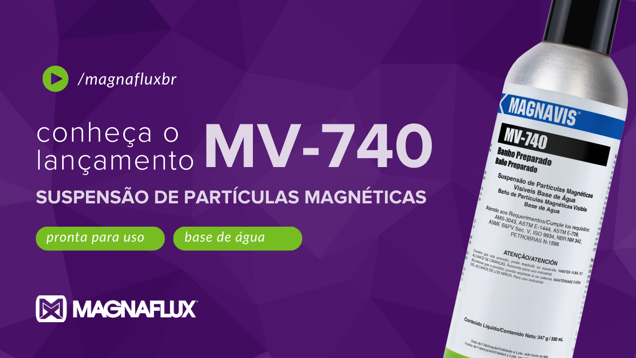 MV-740 - Suspensão de Partículas Magnéticas Prontas para Uso à Base de Água