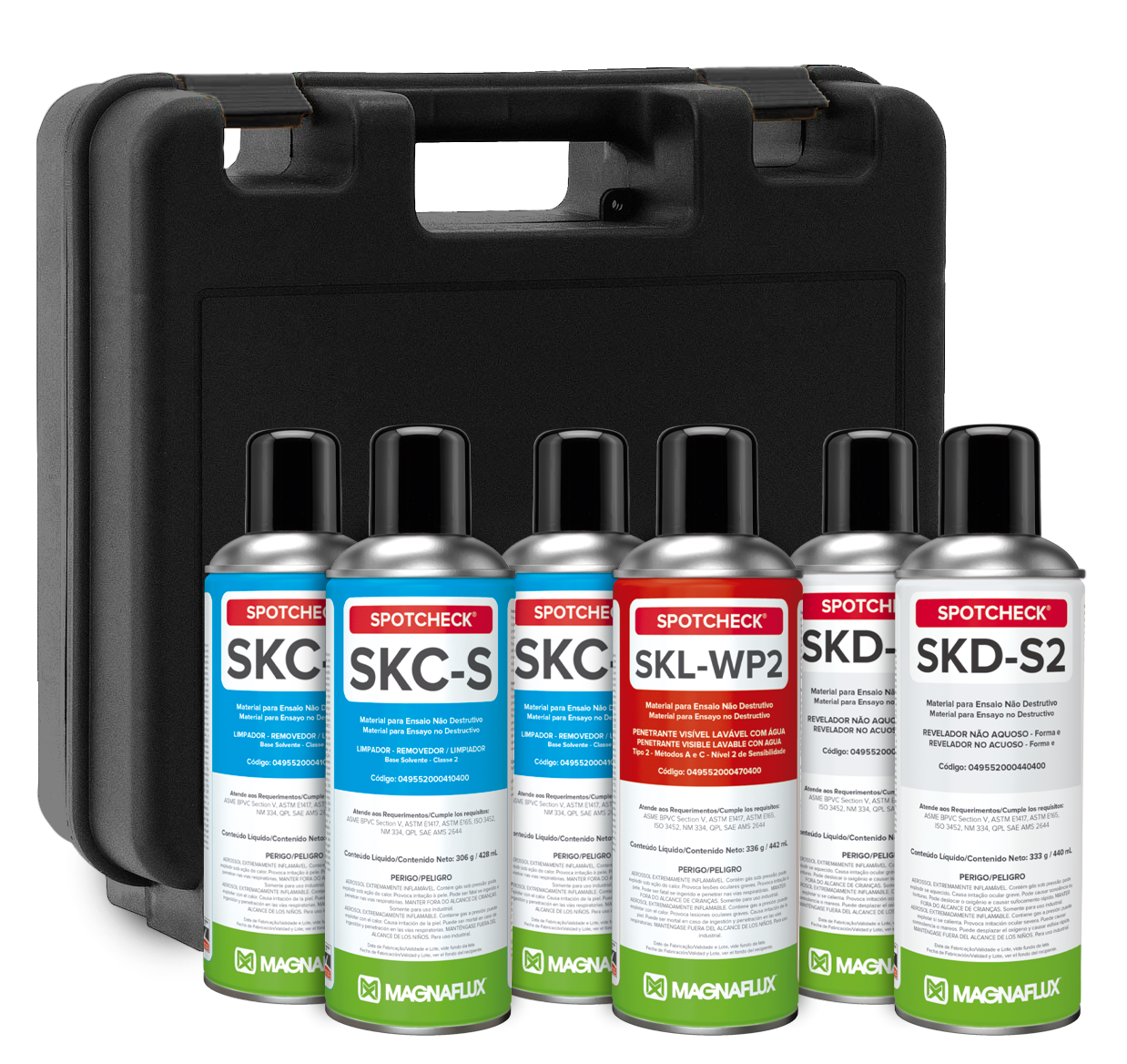 Magnaflux SKL-SP2 - Líquido Penetrante Visível Removível a Solvente