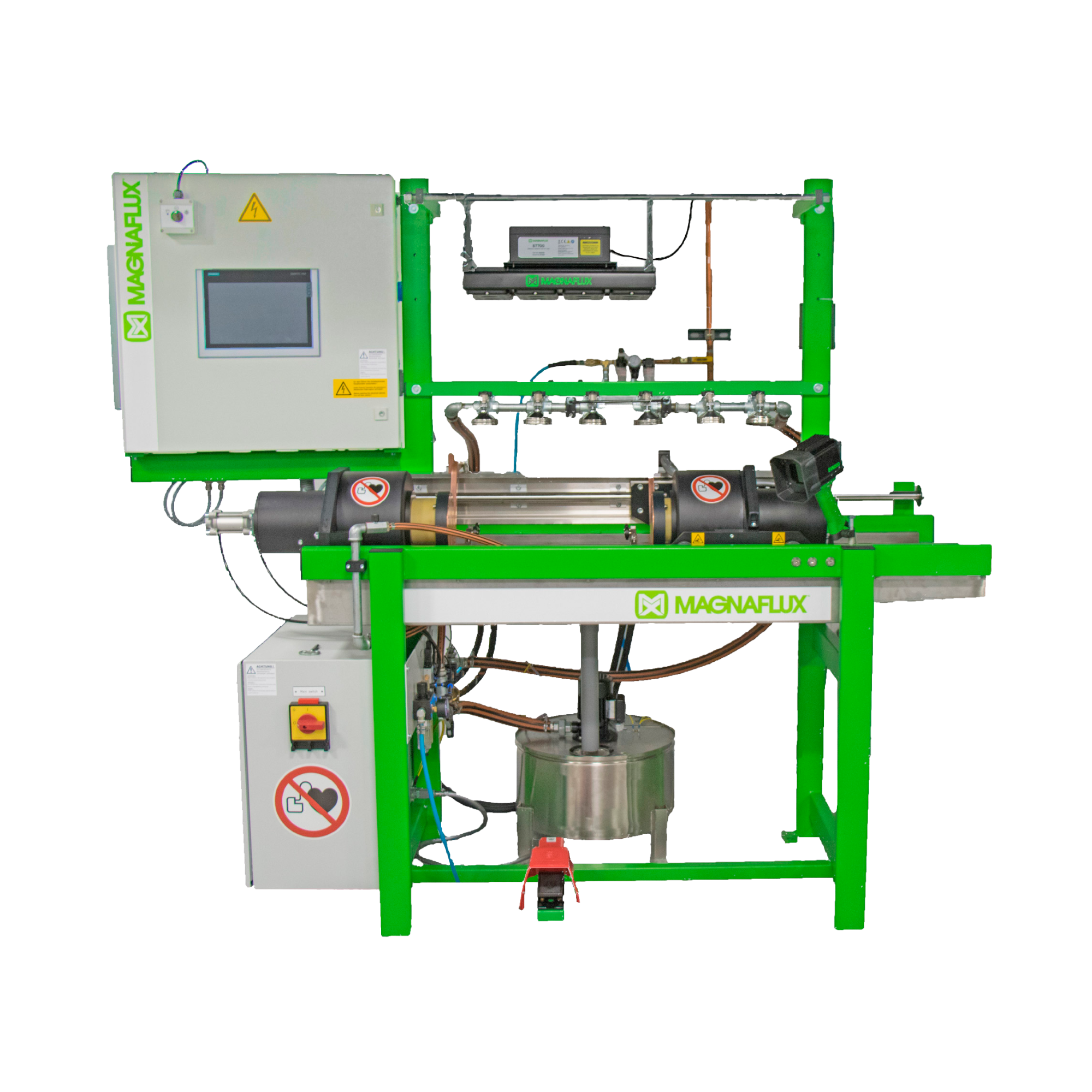 Magnaflux - Universal WE - Máquina Compacta Multidirecional Simultânea de Magnetização